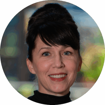 Headshot of Ashley Tuttle, Director of Faculty, smiling.