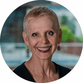 Headshot of Cathy Rhodes, Director of Body Conditioning, smiling.