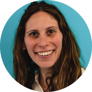 Headshot of Dana Gelles, Social Worker, smiling.