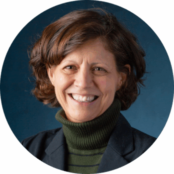 Headshot of Jeannie Herlihy, Middle School Science teacher, smiling.