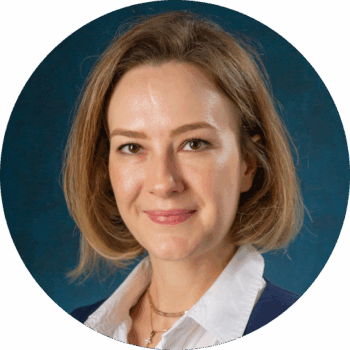 Headshot of Anastasiya Karpova, Special Education teacher, smiling.