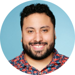Headshot of Jason Rivera, School Aide, smiling.
