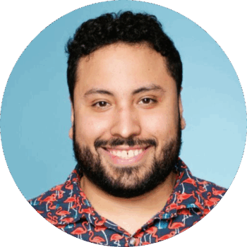 Headshot of Jason Rivera, School Aide, smiling.