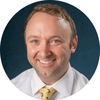 Headshot of Jared VanZweeden, Middle School ELA teacher, smiling.