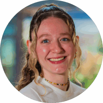 Headshot of Zoe Padden, Administrative Coordinator, smiling.