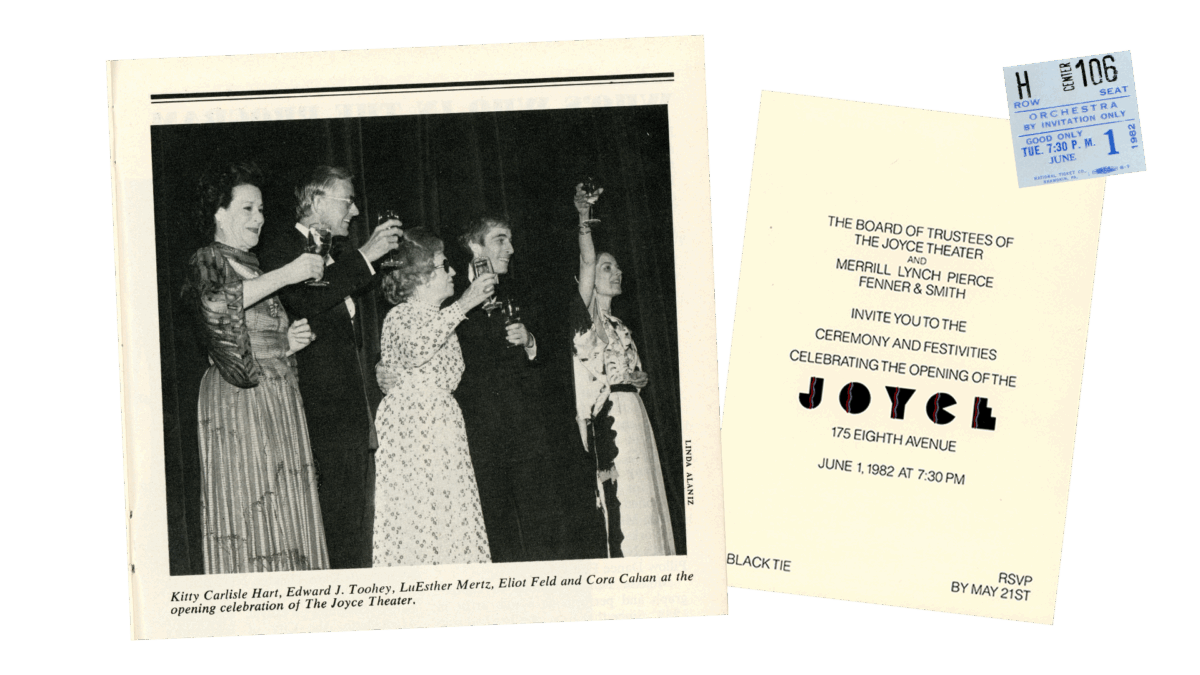 The Joyce Theater opens