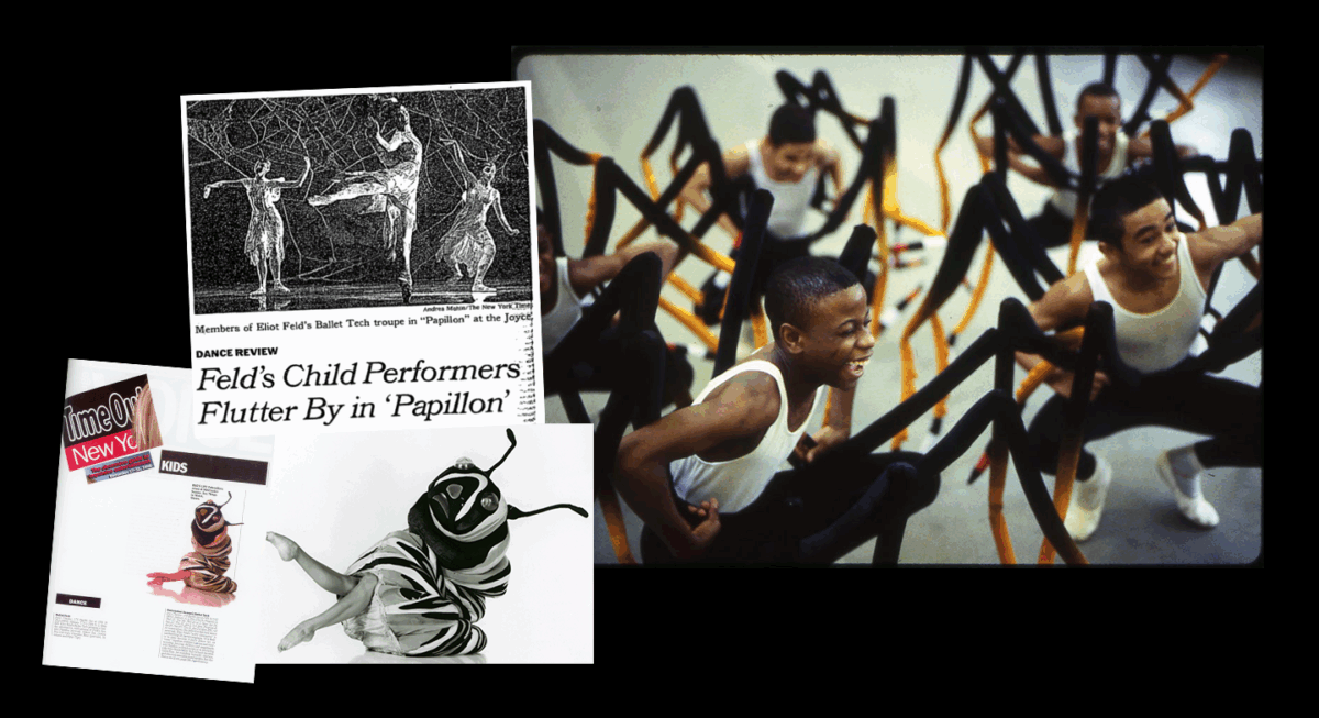 Ballet Tech performs the first of a series of annual “Notcracker” performances at The Joyce Theater, featuring students of the School in a revival of Papillon and other ballets.